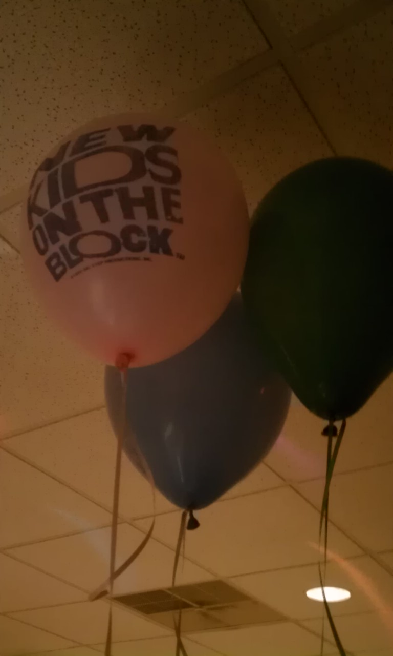 New Kids on The Block theme surprise party